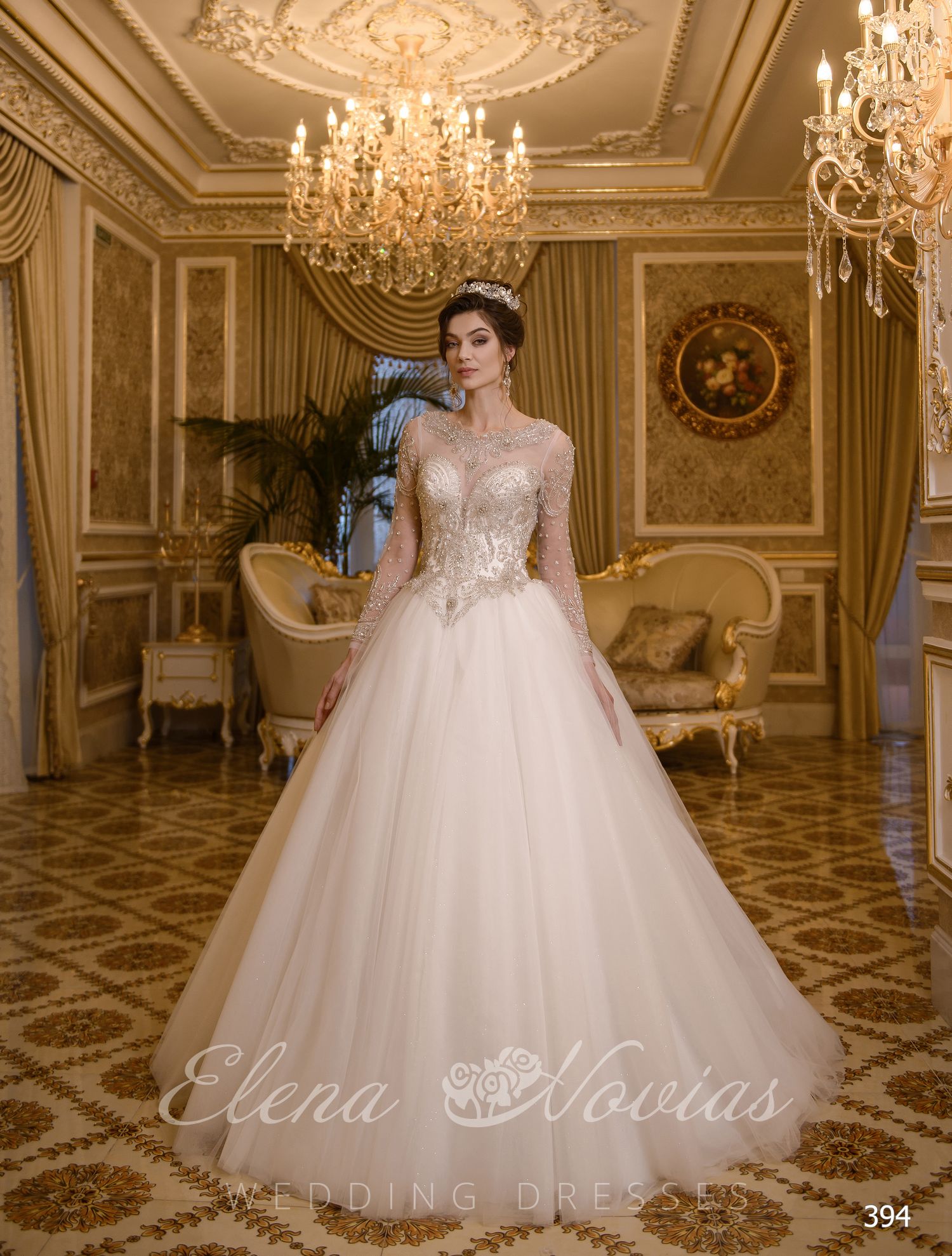Luxury wedding dress by Elenanovias